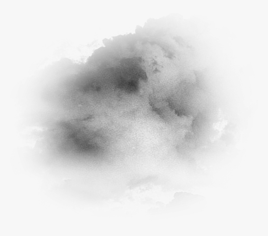 水彩美丽中国风泼墨图片 - Monochrome, HD Png Download