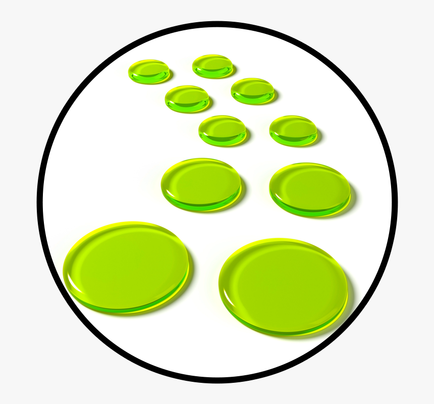 Slapklatz Pro Alien Green Gels Circle - Slapklatz Slappro Bk, HD Png Download