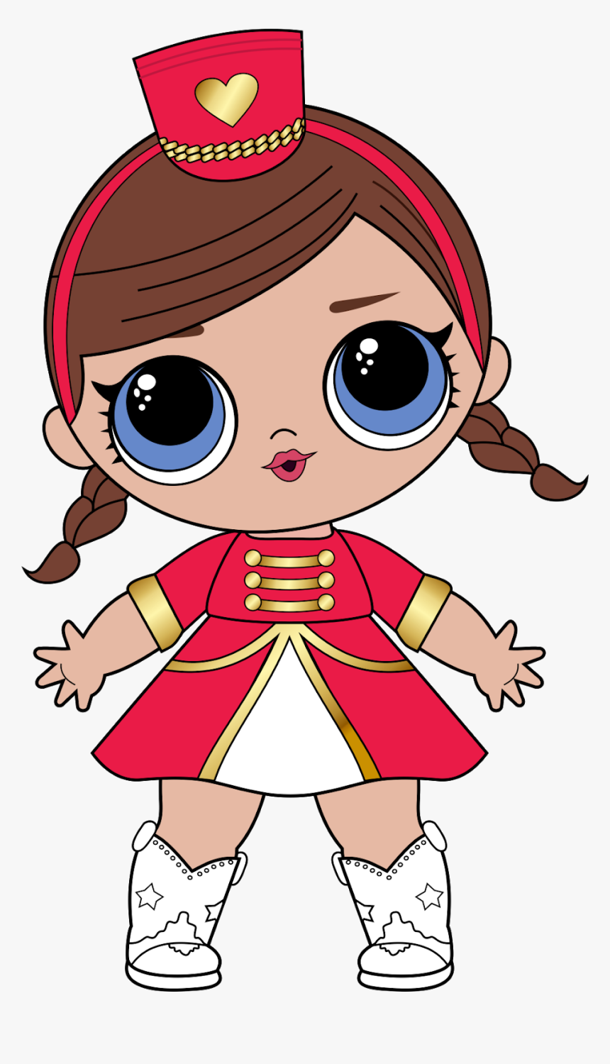 Lol Doll Love Heart, HD Png Download
