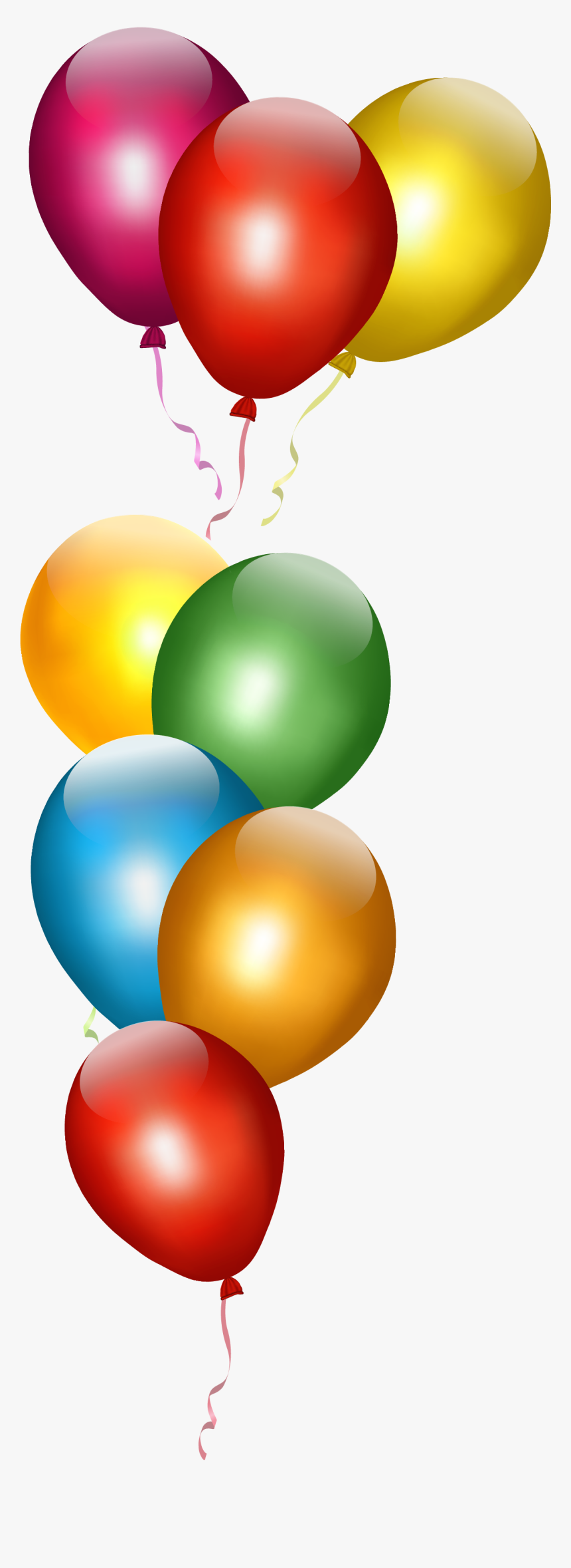 Party Toy Balloon Birthday Gift - Birthday Transparent Balloons Png, Png Download