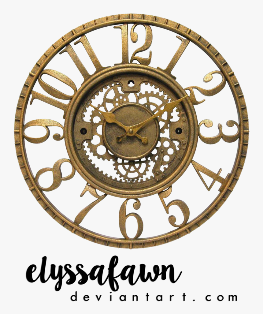 Steam Punk Png - Clock Png Steampunk, Transparent Png
