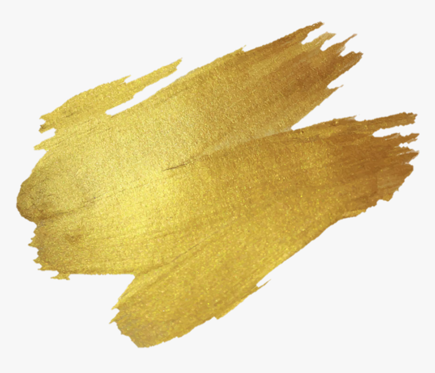 Drawing Gold Paint, HD Png Download