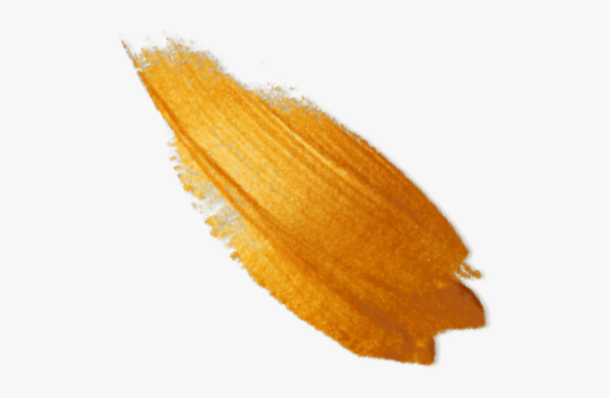 #paint #splatter #paintstroke #freetoedit - Gold, HD Png Download