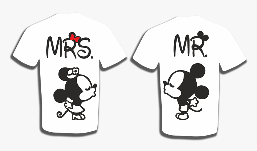 Cartoon Mickey & Minnie Svg, HD Png Download