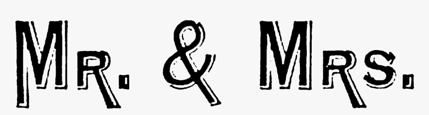 Mr Clipart Font - Anniversary Wedding Clipart, HD Png Download