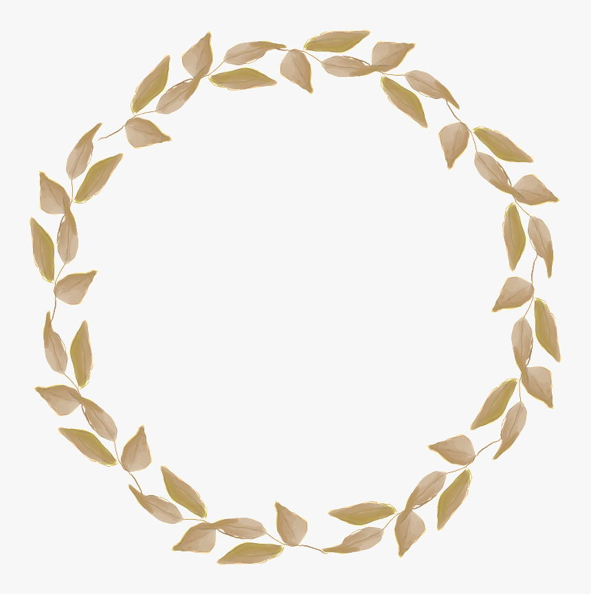 Gold Leaf Canhua Transparent Decorative Material - Stencil, HD Png Download