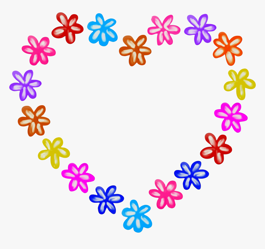 Heart And Flower Clipart Clip Art Library Download - Free Clipart Heart