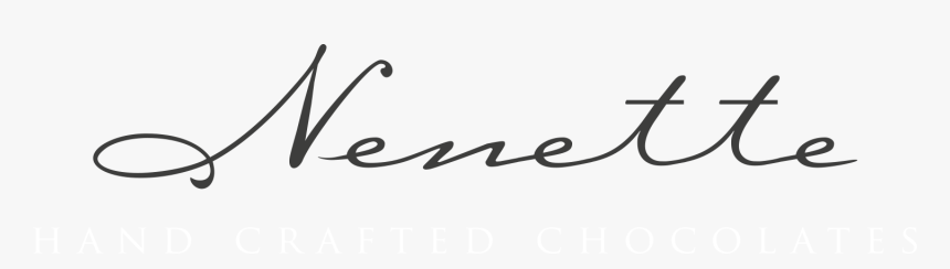 Nenette Chocolates - Calligraphy, HD Png Download