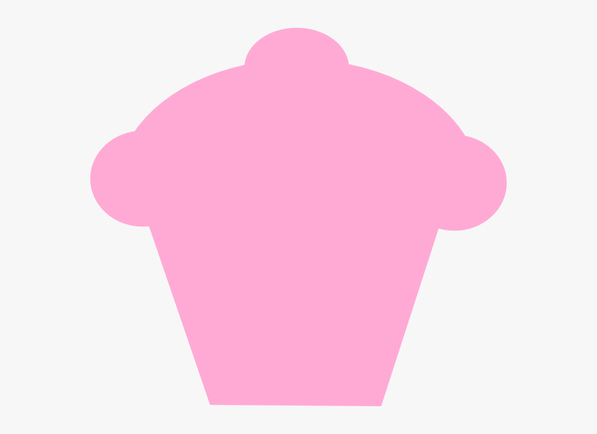 Solid Cupcake Clipart, HD Png Download