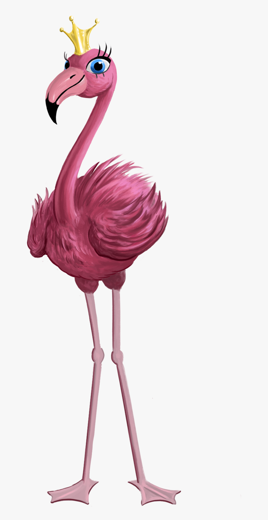 Duckling Clipart Pink - Transparent Background Flamingo Cute Clipart, HD Png Download