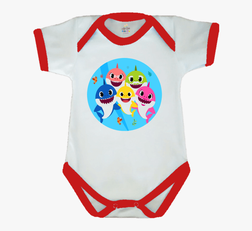 Body Família Shark - Cartoon, HD Png Download