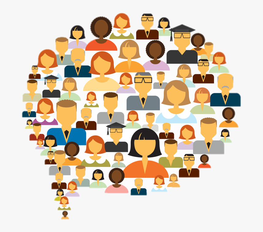 Connect Logo Speech Bubble - Social Media Users In Uae, HD Png Download