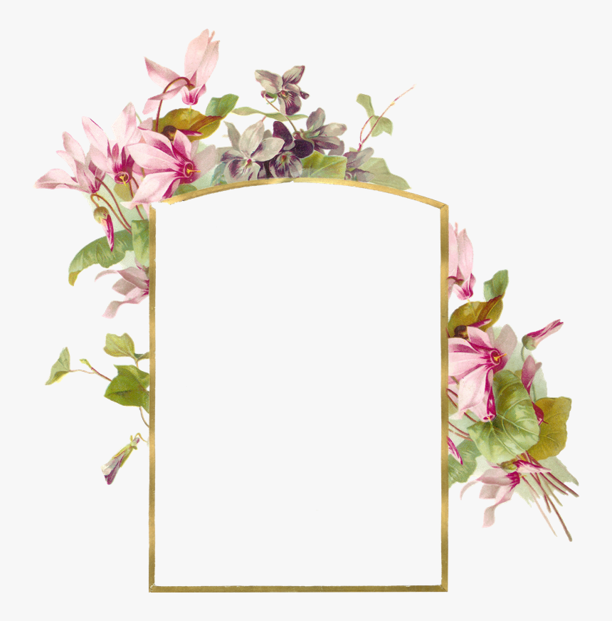 Flower Borders And Frames, HD Png Download