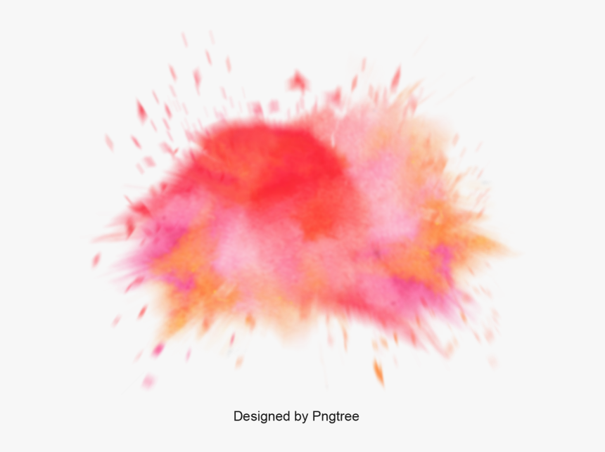 Aquarela Vermelho Png, Transparent Png