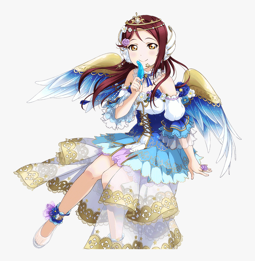 Clipart Library Stock School Idol Tomodachi Cards - Love Live Riko Angel, HD Png Download