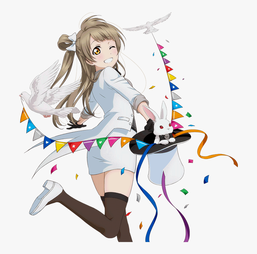 Magician Clipart Magician Card - Love Live Kotori Minami Render, HD Png Download