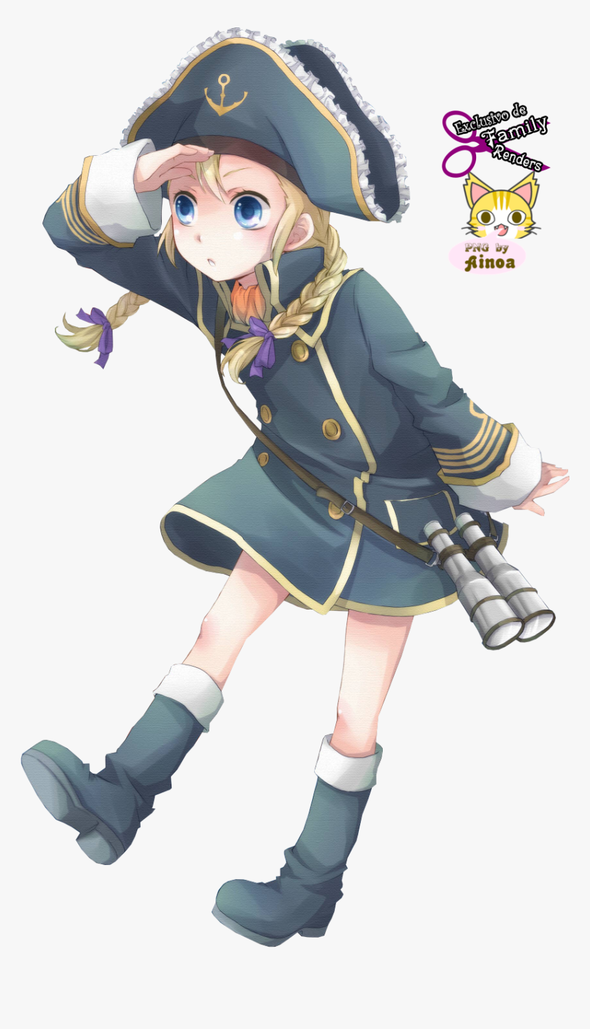 Anime Girl Hair Png, Transparent Png