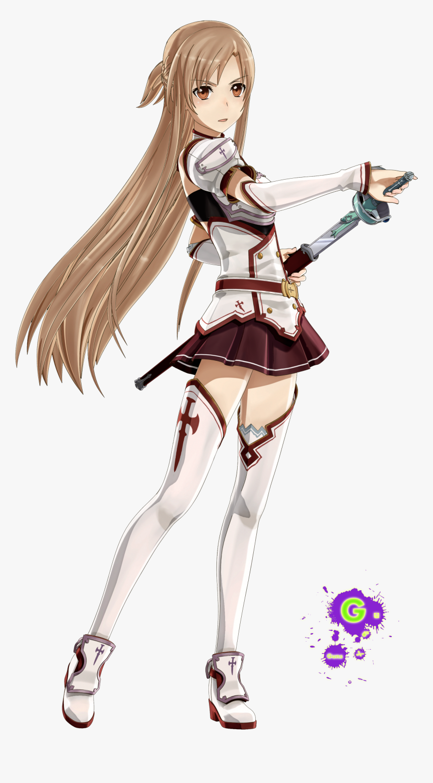 Sao Hollow Realization Asuna, HD Png Download