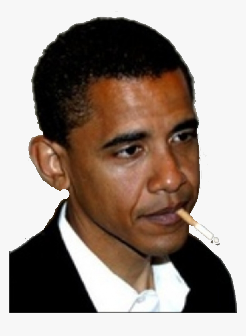 Smoking Obama, HD Png Download