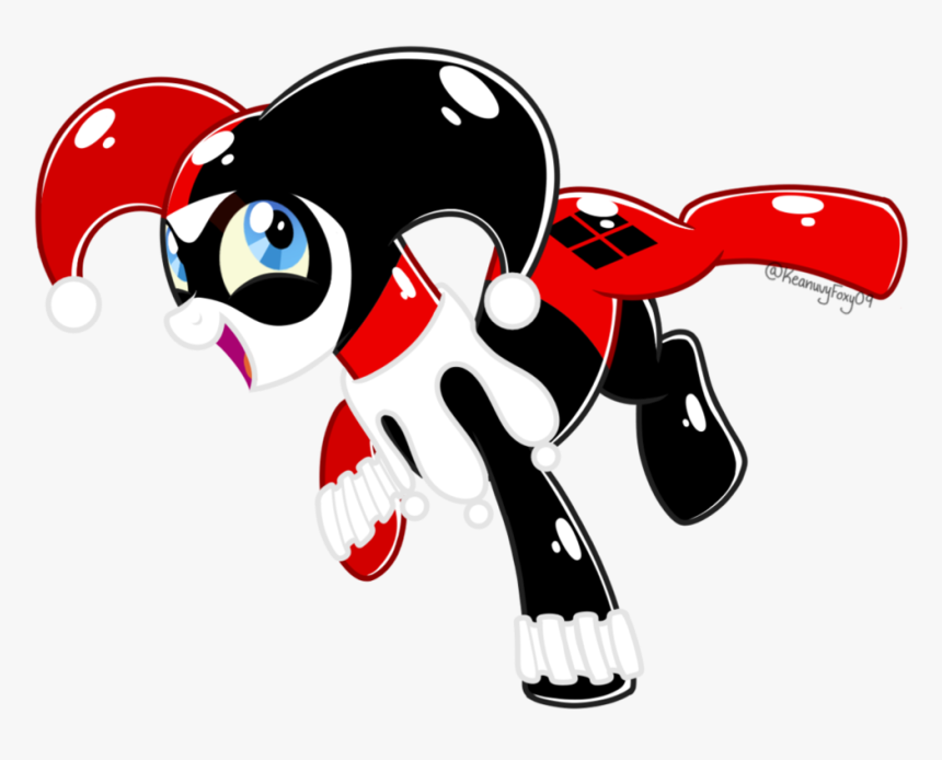#mlp #harleyquinn - Mlp Harley Quinn Art, HD Png Download