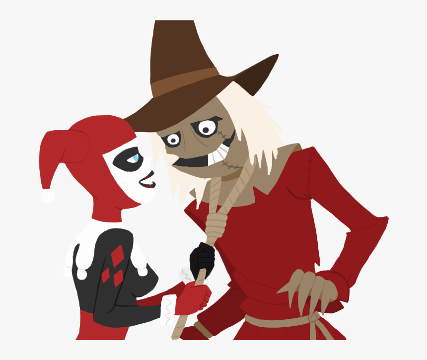 Banner Transparent Library X Harley Tug By - Batman Tas Scarecrow Harley, HD Png Download