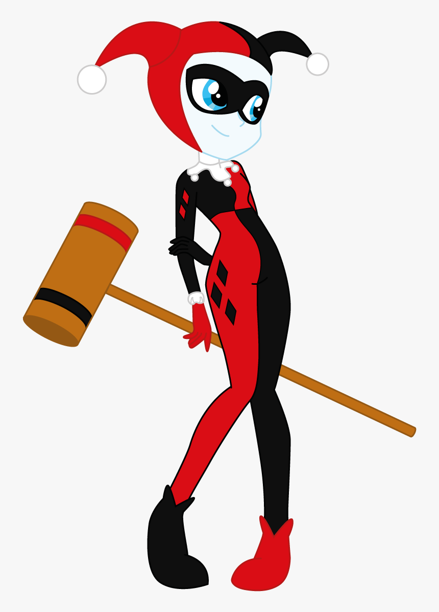 Harley Quinn Deviantart Equestria Illustration - Harley Quinn Mlp Eqg, HD Png Download
