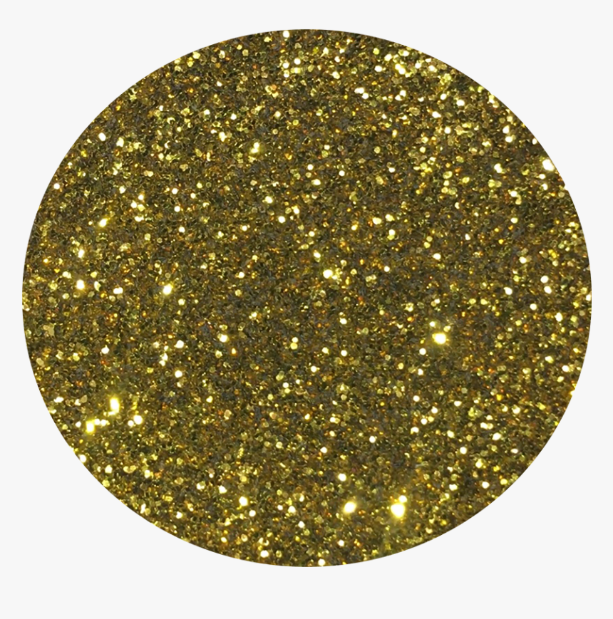 Gold Glitter Circle Png - Circle, Transparent Png