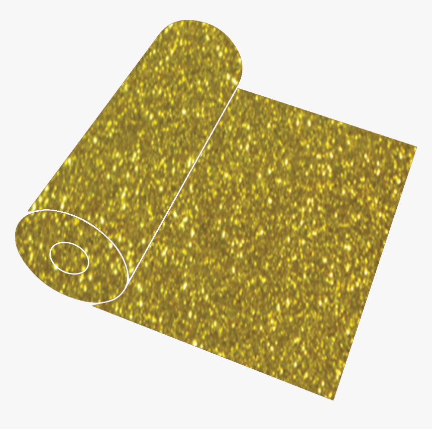 20 - Gold Glitter Htv, HD Png Download
