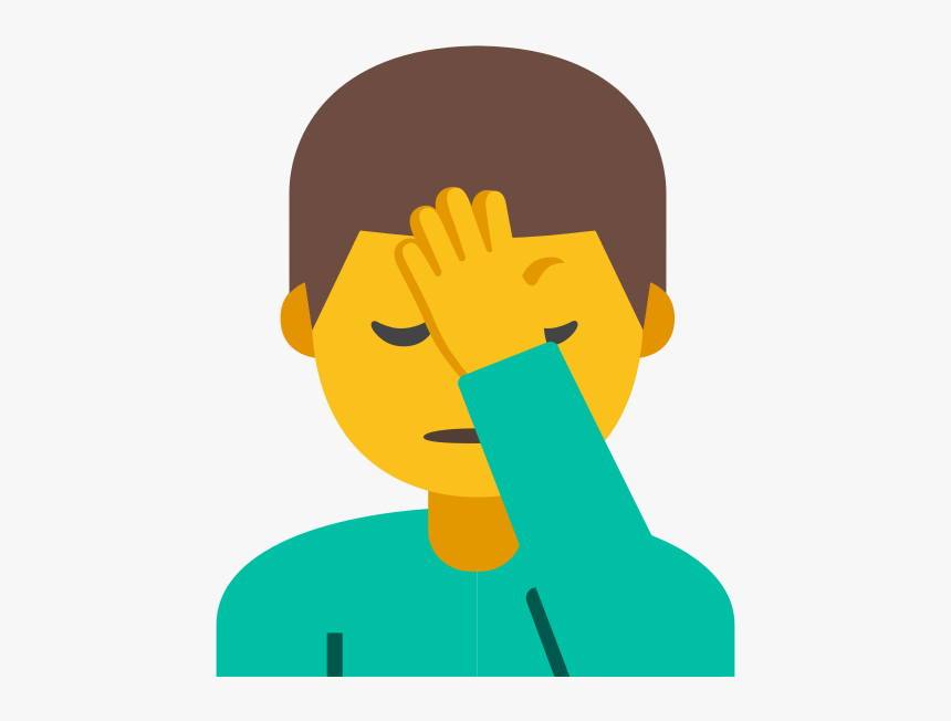 Załamka Emoji, HD Png Download