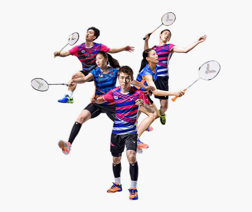 Victor Korea Unisex Pink 6448 T-shirt Badminton - Victor Badminton