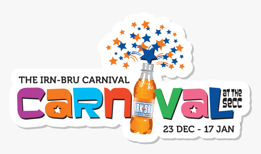 Tickets Clipart Sign Carnival - Irn Bru Carnival Logo, HD Png Download