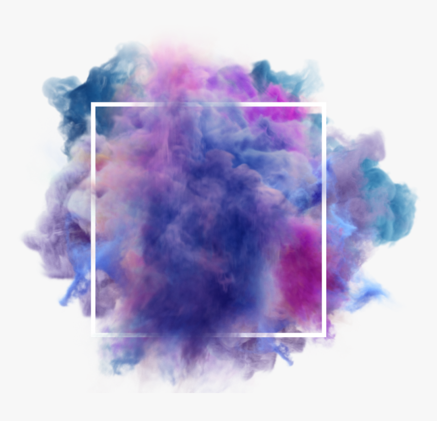 #colorful #smoke #colorfulsmoke #colorsmoke #bluesmoke - Color Smoke Effect Png, Transparent Png