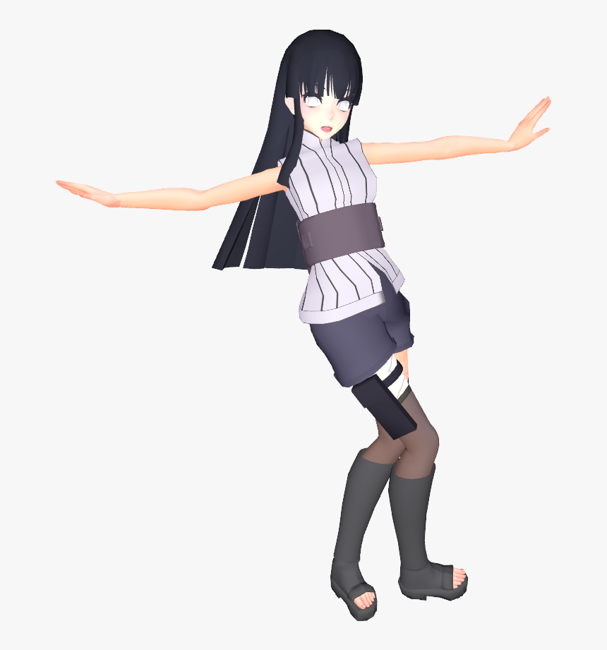 Hyuuga Hinata 3d Model, HD Png Download