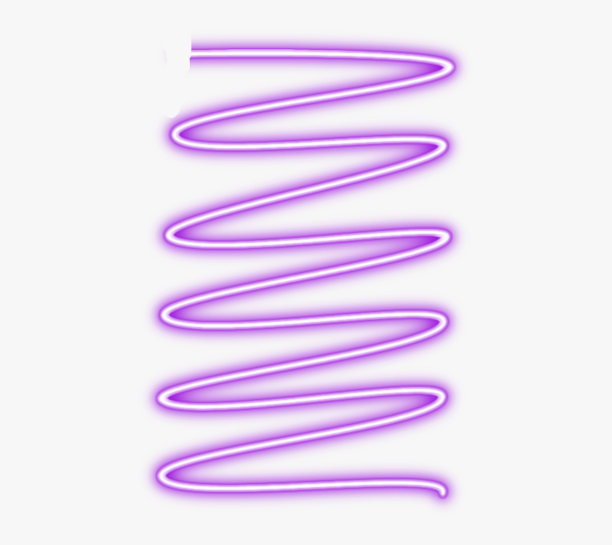 Transparent Neon Purple - Purple Neon Swirl Png, Png Download