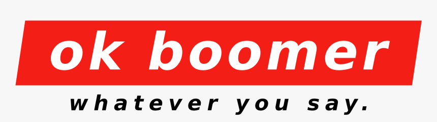 Ok Boomer What Ever You Say - The Flying Saucer Cafe, HD Png Download