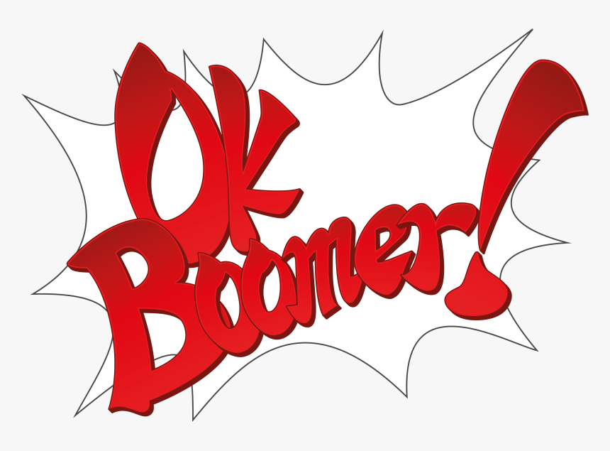 Ok Boomer Cool Fonts, HD Png Download