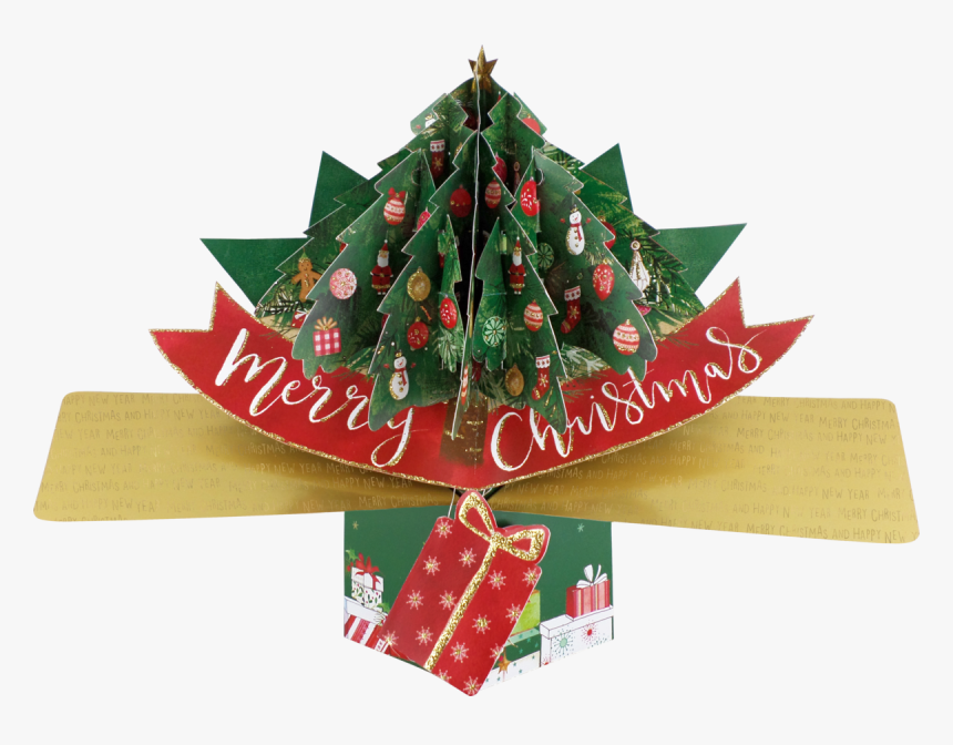 Product Images Of - Merry Christmas Card Pop Up, HD Png Download