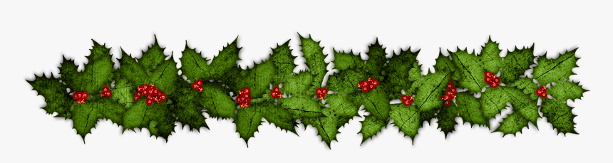 Holy-wreth - Holly Gzrland Png, Transparent Png