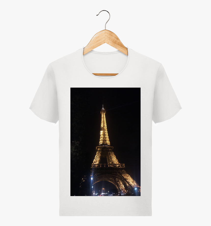 T Shirt Homme Stanley Imagines Vintage Tour Eiffel - Eiffel Tower, HD Png Download
