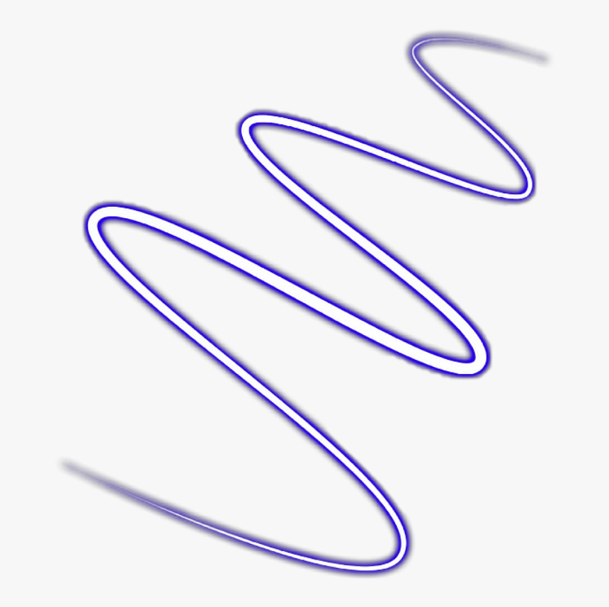 #neon #spiral #neonspiral #neoneffect #glow #effect - Neon Glowing Effect Picsart, HD Png Download