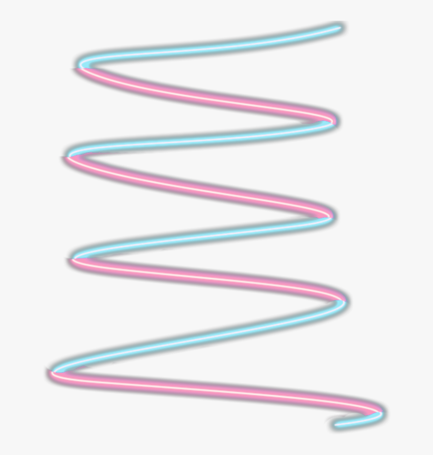 #neon #spiral #neonspiral #sticker #effect #neoneffect - Neon Spiral Effect Picsart, HD Png Download