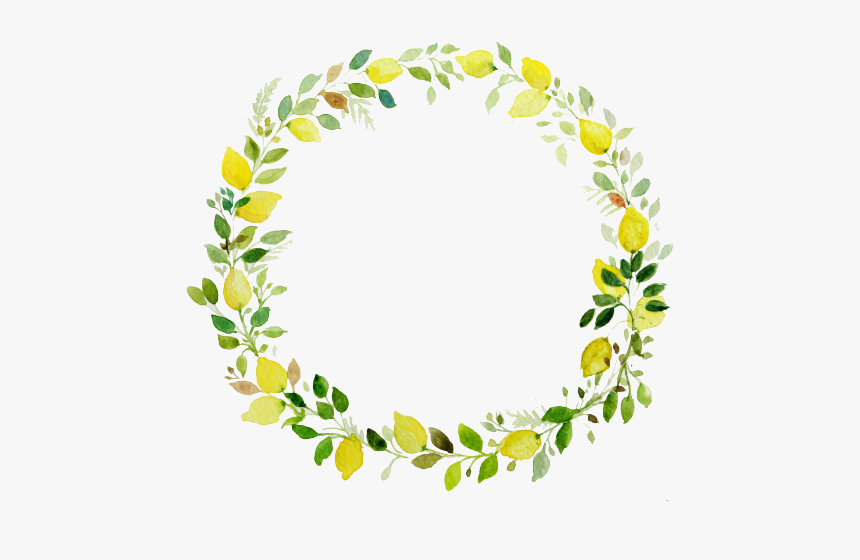 Augustcalendar - Transparent Background Flower Wreath Png, Png Download