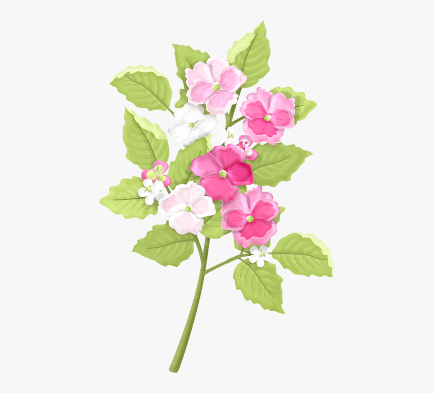Maria Jose, Image Paper, Flower Clipart, Spring Flowers, - Periwinkle, HD Png Download