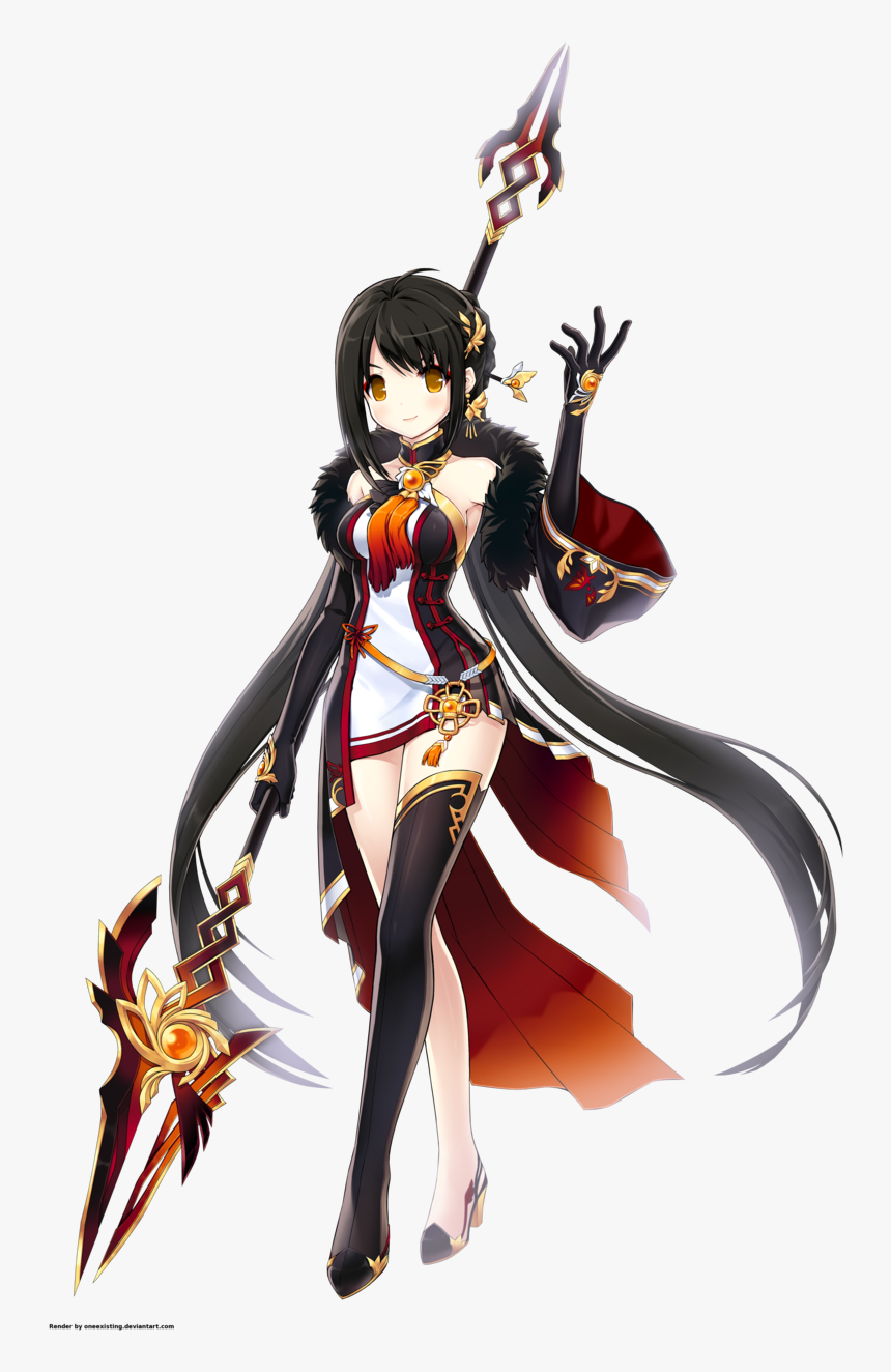 Seven Deadly Sins One - Elsword Ara Render, HD Png Download