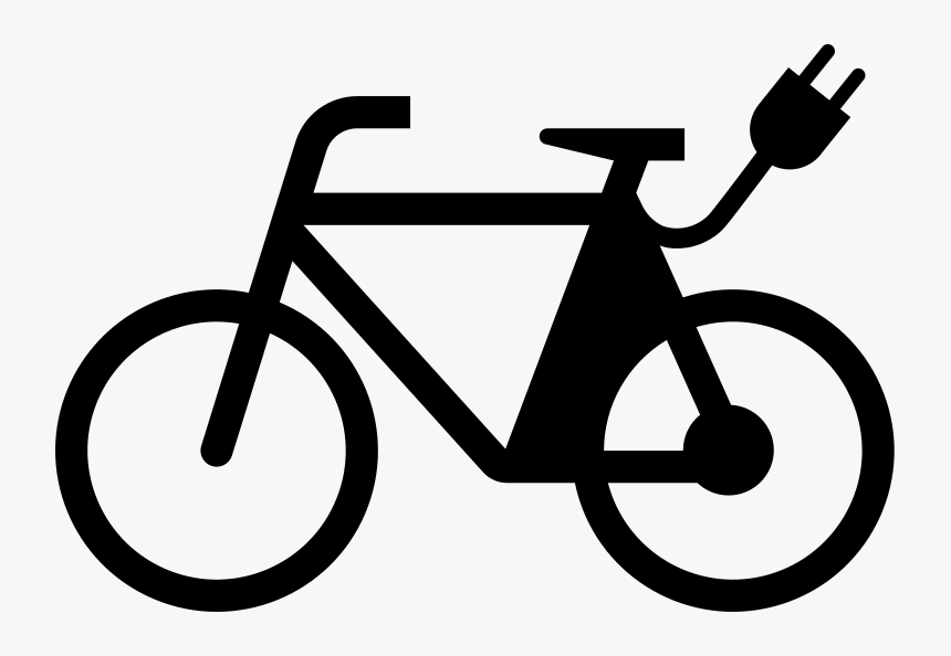 Clipart Transparent Svg Bikes - E Bike Svg, HD Png Download