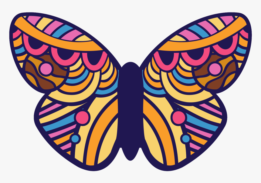 2020 Butterfly Decorative, HD Png Download