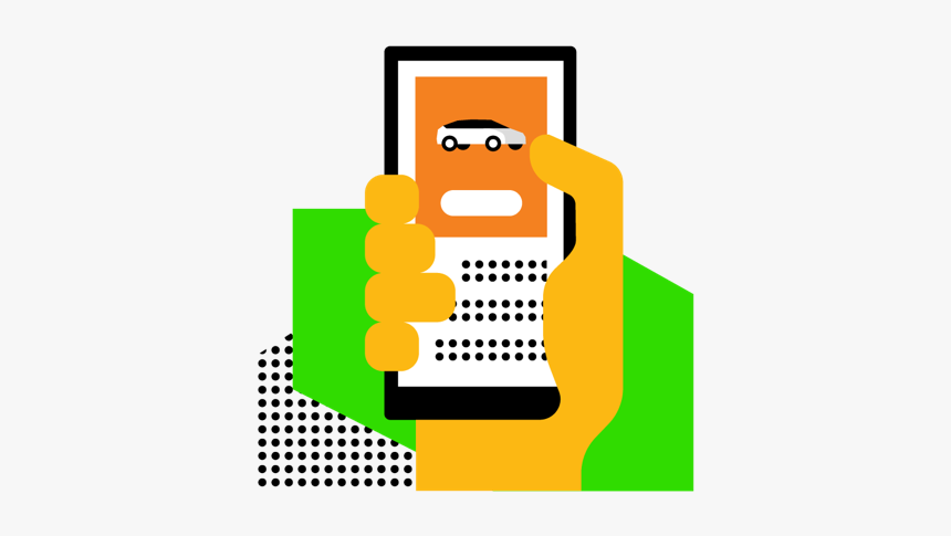 Phone App - Cartoon, HD Png Download