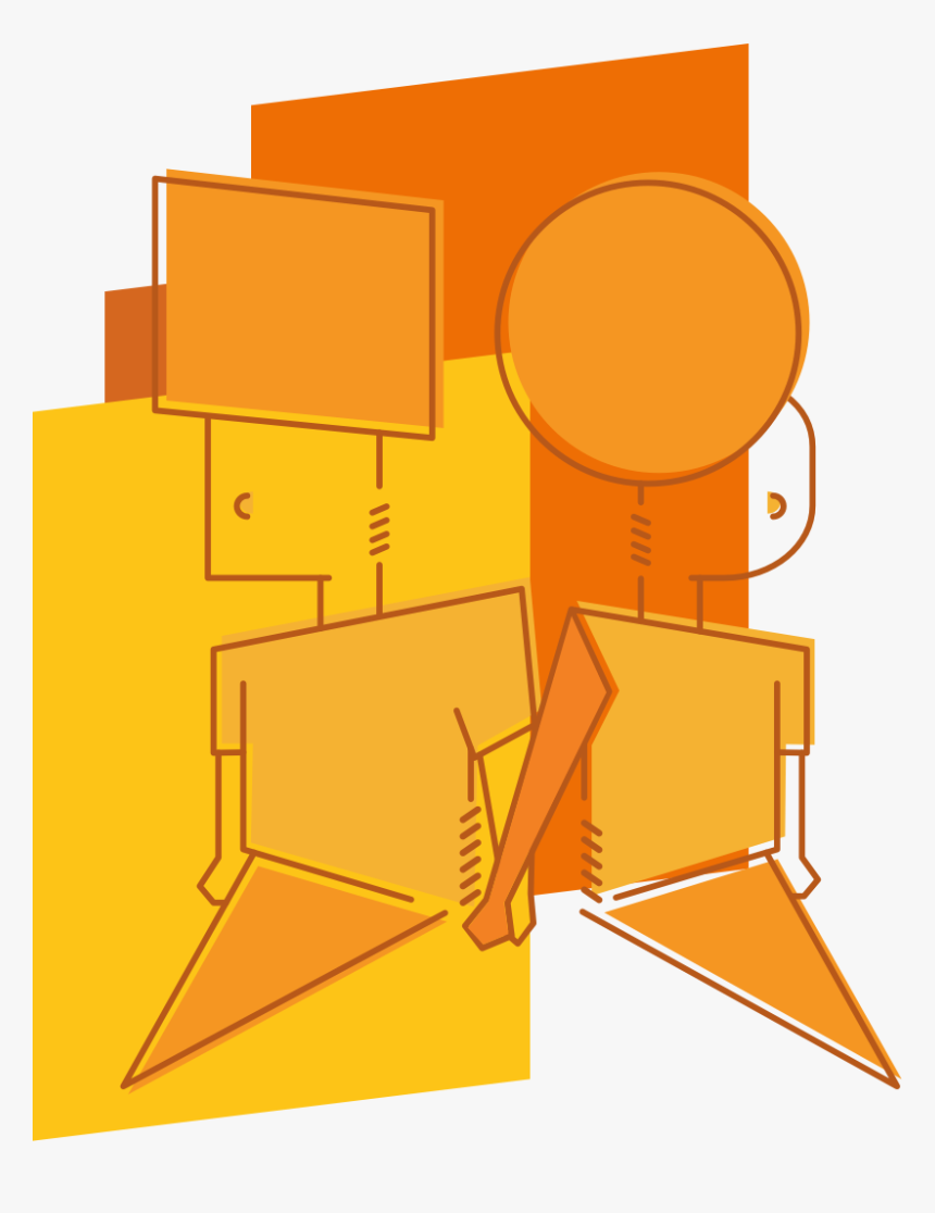 Couple Illustration, HD Png Download