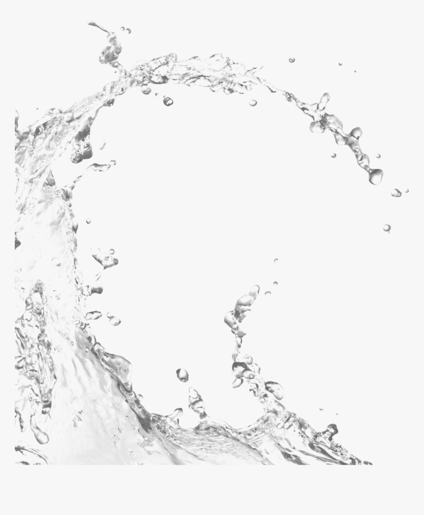 Transparent Soda - Transparent Background Water Splash Clipart, HD Png Download