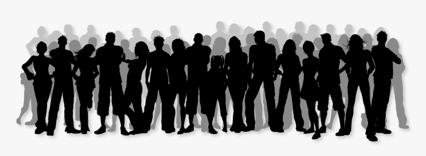 Lost In The Crowd - Stand Out From The Crowd Background, HD Png Download
